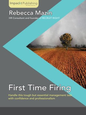cover image of First Time Firing